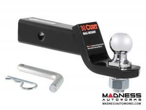 Loaded Ball Mount by CURT - 45034 - 2" Receiver Tube 